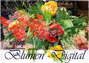 Blumen – Digital (Wandkalender 2020 DIN A2 quer) von wgVoigt