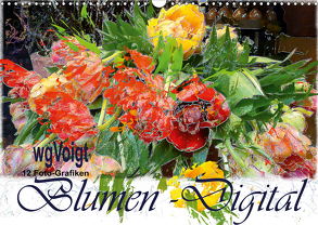 Blumen – Digital (Wandkalender 2020 DIN A3 quer) von wgVoigt