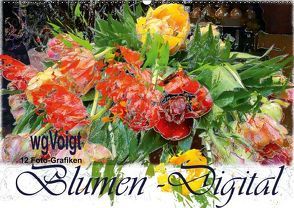 Blumen – Digital (Wandkalender immerwährend DIN A2 quer) von wgVoigt,  k.A.
