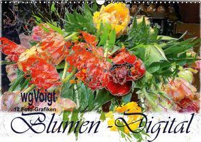 Blumen – Digital (Wandkalender immerwährend DIN A3 quer) von wgVoigt,  k.A.