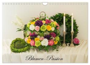 Blumen-Passion (Wandkalender 2024 DIN A4 quer), CALVENDO Monatskalender von Meyer,  Simone