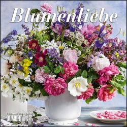 Blumenliebe 2020 – Broschürenkalender – Mit Gedichten – Format 30 x 30 cm von DUMONT Kalenderverlag, Rosenfeld,  Christel