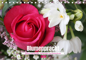 Blumenpracht – Blüten und Sträuße (Tischkalender 2024 DIN A5 quer) von Kruse,  Gisela