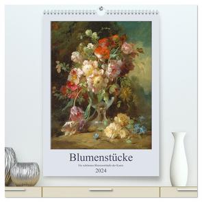 Blumenstücke 2024 (hochwertiger Premium Wandkalender 2024 DIN A2 hoch), Kunstdruck in Hochglanz von - Bildagentur der Museen,  ARTOTHEK