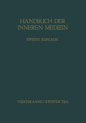 Blut, Bewegungsapparat, Konstitution, Stoffwechsel, Blutdrüsen, Erkrankungen aus physikalischen Ursachen, Vergiftungen von Alwens,  Walter, Bergmann,  Gustav von, Cloetta,  Max, Denecke,  Gerhard, Doerr,  Robert, Falta,  W., Faust,  Bernd, Hübener,  Erich, Klotz,  Alfredus, Lichtwitz,  Leopold, Lommel,  Felix, Lüdin,  Adolf, Meyer,  NA, Morawitz,  H., Staehelin,  Felix, Steinitz,  Ernst W., van der Velden,  Peter G. van der, Zangger,  H.