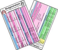 Blutgasanalyse für Früh- / Neugeborene, Säuglinge & Kinder – Medizinische Taschen-Karte von Verlag Hawelka