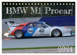 BMW M1 Procar (Tischkalender 2024 DIN A5 quer), CALVENDO Monatskalender von Reschinger,  HP