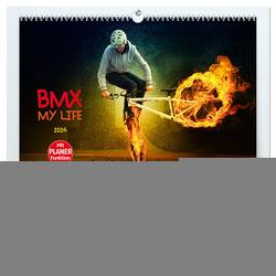 BMX My Life (hochwertiger Premium Wandkalender 2024 DIN A2 quer), Kunstdruck in Hochglanz von Meutzner,  Dirk