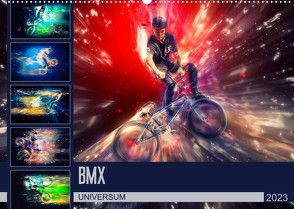 BMX Universum (Wandkalender 2023 DIN A2 quer) von Meutzner,  Dirk