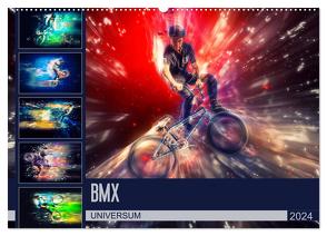 BMX Universum (Wandkalender 2024 DIN A2 quer), CALVENDO Monatskalender von Meutzner,  Dirk