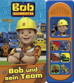 Bob der Baumeister – Soundbuch – Mattel Pappbilderbuch mit 7 Geräuschen – Buch zur Lizenz