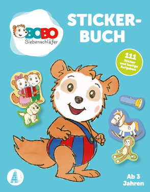 Bobo Siebenschläfer Stickerbuch von JEP, - Animation