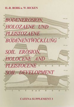 Bodenerosion, Holozaene und Pleistozaene Bodenentwicklung von Bork,  Hans-Rudolf, Ricken,  Werner