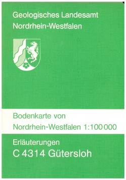 Bodenkarten von Nordrhein-Westfalen 1:100000 / Gütersloh von Mertens,  Hans, Will,  Karl H