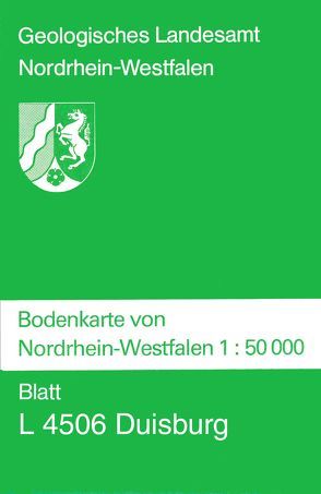 Bodenkarten von Nordrhein-Westfalen 1:50000 / Duisburg von Paas,  Wilhelm