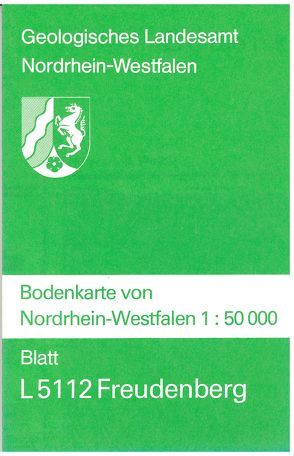 Bodenkarten von Nordrhein-Westfalen 1:50000 / Freudenberg von Wirth,  Werner