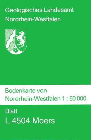 Bodenkarten von Nordrhein-Westfalen 1:50000 / Moers von Paas,  Wilhelm