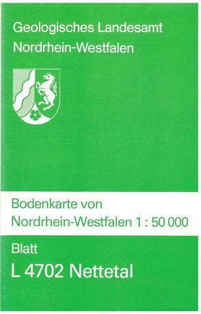 Bodenkarten von Nordrhein-Westfalen 1:50000 / Nettetal von Paas,  Wilhelm