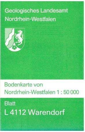 Bodenkarten von Nordrhein-Westfalen 1:50000 / Warendorf von Stancu-Kristoff,  Gudrun