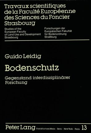 Bodenschutz von Leidig,  Guido