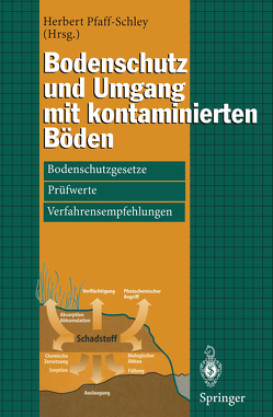 Bodenschutz und Umgang mit kontaminierten Böden von Pfaff-Schley,  Herbert