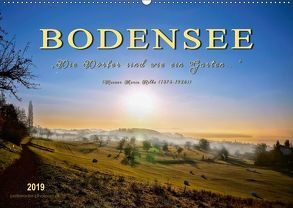 Bodensee – „Die Dörfer sind wie ein Garten …“ (Rainer Maria Rilke) (Wandkalender 2019 DIN A2 quer) von Roder,  Peter