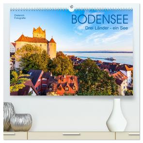 BODENSEE Drei Länder – ein See (hochwertiger Premium Wandkalender 2024 DIN A2 quer), Kunstdruck in Hochglanz von Dieterich,  Werner
