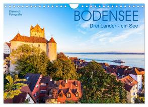 BODENSEE Drei Länder – ein See (Wandkalender 2024 DIN A4 quer), CALVENDO Monatskalender von Dieterich,  Werner
