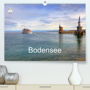 Bodensee (Premium, hochwertiger DIN A2 Wandkalender 2022, Kunstdruck in Hochglanz) von Kruse,  Joana