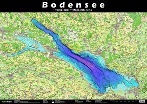 Bodensee Tiefenrelief