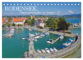 Bodensee – Traumlandschaften am Wasser (Tischkalender 2024 DIN A5 quer), CALVENDO Monatskalender von Schittenhelm,  Elisabeth