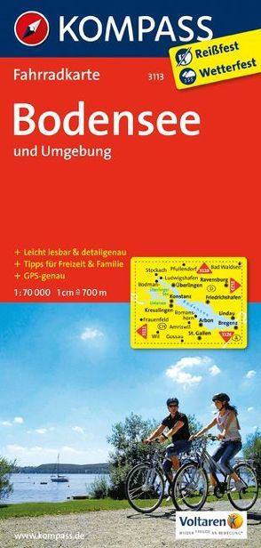 Bodensee und Umgebung von KOMPASS-Karten GmbH