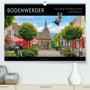 Bodenwerder – entzückende Münchhausen-Stadt an der Oberweser (Premium, hochwertiger DIN A2 Wandkalender 2023, Kunstdruck in Hochglanz) von Roder,  Peter