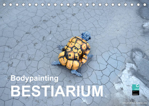 Bodypainting BESTIARIUM (Tischkalender 2022 DIN A5 quer) von fru.ch