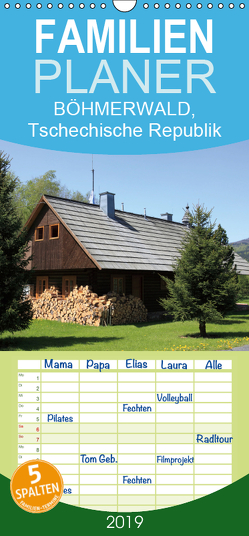 BÖHMERWALD, Tschechische Republik – Familienplaner hoch (Wandkalender 2019 , 21 cm x 45 cm, hoch) von Matheisl,  Willy