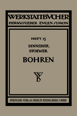 Bohren von Dinnebier,  J., Stoewer,  H. J.