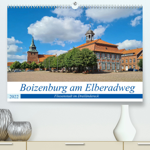 Boizenburg an der Elbe – Fliesenstadt im Dreiländereck (Premium, hochwertiger DIN A2 Wandkalender 2022, Kunstdruck in Hochglanz) von Bussenius,  Beate