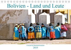 Bolivien – Land und Leute (Tischkalender 2019 DIN A5 quer) von Schäffer,  Michael