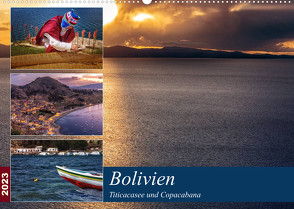 Bolivien – Titicacasee und Copacabana (Wandkalender 2023 DIN A2 quer) von Max Glaser,  Dr.