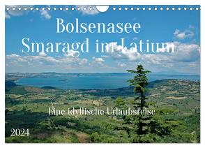 Bolsenasee Smaragd im Latium (Wandkalender 2024 DIN A4 quer), CALVENDO Monatskalender von Kleemann,  Claudia