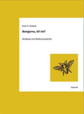 Bongornu, kif int? von Ambros,  Arne A.