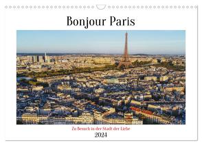 Bonjour Paris (Wandkalender 2024 DIN A3 quer), CALVENDO Monatskalender von Lentz,  Gunnar