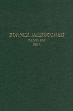 Bonner Jahrbücher von LVR-Amt für Bodendenkmalpflege im Rheinland, LVR-LandesMuseum Bonn, Verein von Altertumsfreunden im Rheinlande