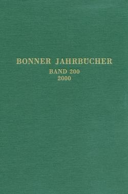 Bonner Jahrbücher. Des Rheinischen Landesmuseums in Bonn und des Rheinischen Amtes für Bodendenkmalpflege im Landschaftsverband Rheinland und des Vereins von Altertumsfreunden im Rheinlande von Landschaftsverband Rheinland, Rheinisches Amt f. Bodendenkmalpflege, Rheinisches Landesmuseum in Bonn, Verein von Altertumsfreunden im Rheinlande