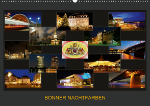 BONNER NACHTFARBEN (Wandkalender 2021 DIN A2 quer) von Bonn,  BRASCHI