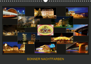 BONNER NACHTFARBEN (Wandkalender 2021 DIN A3 quer) von Bonn,  BRASCHI