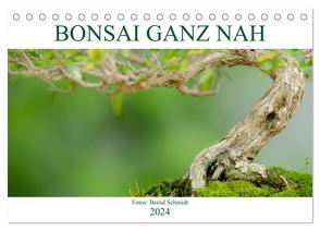 Bonsai ganz nah (Tischkalender 2024 DIN A5 quer), CALVENDO Monatskalender von Schmidt,  Bernd