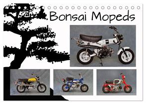 Bonsai Mopeds (Tischkalender 2024 DIN A5 quer), CALVENDO Monatskalender von Laue,  Ingo