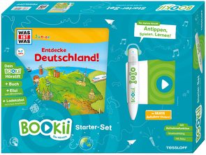 BOOKii® Starter-Set WAS IST WAS Junior Entdecke Deutschland! von Haßler,  Sebastian, Hennig,  Dirk, Kaiser,  Claudia, Lickleder,  Martin, Oftring,  Bärbel