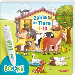 BOOKii® Zähle die Tiere von 1 bis 10 von Görtler,  Carolin, Haßler,  Sebastian, Nacke,  Petra